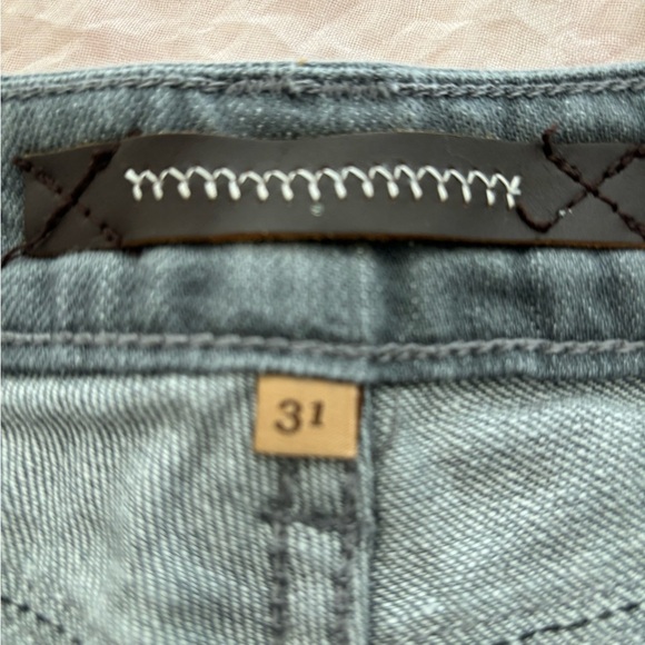 Yanuk Stella Crop Grey Jeans - Size 31 (size 11/12) - Picture 3 of 8